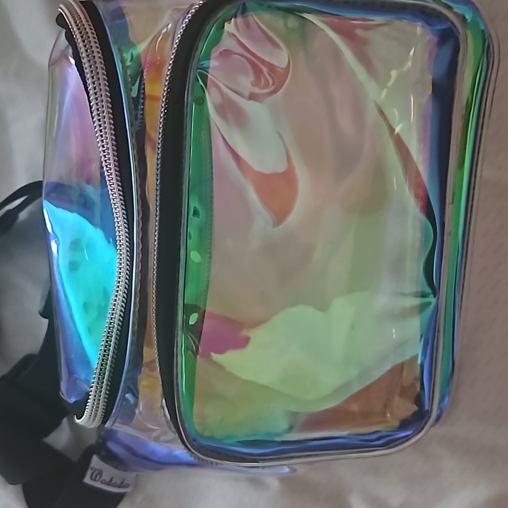 Vinyl Clear Concert Belt Bag Fanny Pack